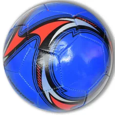 imagen de Balón de fútbol de cuero sintético de color neón en varias versiones de 23 cm 5