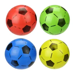 Balón de goma con diseño clásico de fútbol de 23 cm en varias versiones