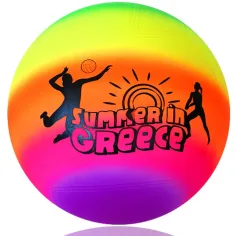 Balón de voleibol de goma neón 22cm