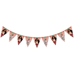 Banderín de fiesta de Vaiana de Disney