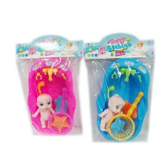 Bañera con bebé y otros accesorios en varias versiones