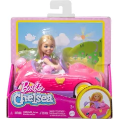 Barbie: Cabriolet de Chelsea con osito - Mattel