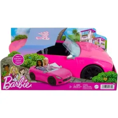 Barbie: Coche descapotable rosa Barbie 2022 - Mattel