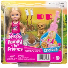Barbie: Conjunto de juego de fiesta de barbacoa de Chelsea - Mattel