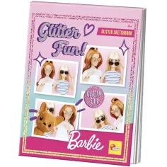 Barbie Cuaderno de dibujo brillante - Lisciani