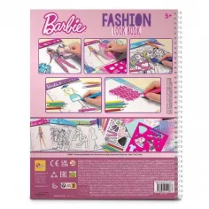 imagen de Barbie: cuaderno de bocetos de diseño de moda - Lisciani 2