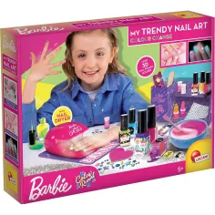 Barbie Estudio de uñas mágico de cambio de color - Lisciani