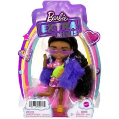 Barbie Extravagante mini muñeca con zapatos desiguales - Mattel