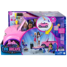 Barbie: Grandes Sueños en la Gran Ciudad Set de Juego de Coche - Mattel