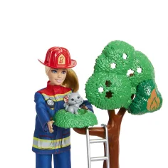 imagen de Barbie: Juego de estación de bomberos - Mattel 6