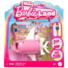 Barbie: Mini BarbieLand vehículos - Set de avión de ensueño - Mattel