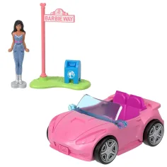 imagen de Barbie: Mini BarbieLand vehículos - Set de coche de ensueño - Mattel 3