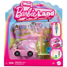 Barbie: Mini BarbieLand vehículos - Set de coche de ensueño - Mattel