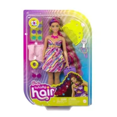 Barbie: Muñeca de pelo total - Flor - Mattel