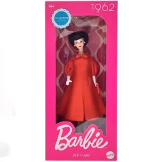 imagen de Barbie Red Flare 1962 figura de colección 15cm 1