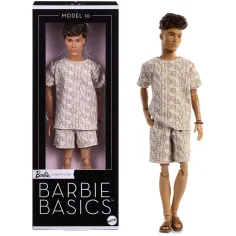 Barbie: Signature Basics Neutral Collection 10 muñeco Ken de colección - Mattel