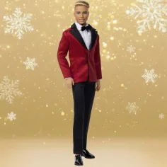imagen de Barbie: Signature Holiday 2026 Ken muñeco de colección 32 cm - Mattel 3