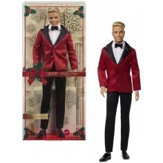 Barbie: Signature Holiday 2026 Ken muñeco de colección 32 cm - Mattel