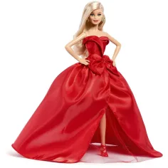 imagen de Barbie: Signature Holiday 2026 muñeca de colección rubia 32 cm - Mattel 3