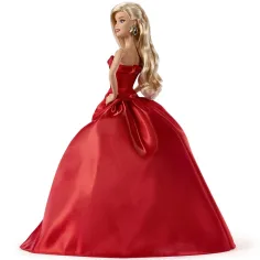 imagen de Barbie: Signature Holiday 2026 muñeca de colección rubia 32 cm - Mattel 4