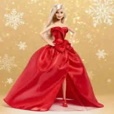 imagen de Barbie: Signature Holiday 2026 muñeca de colección rubia 32 cm - Mattel 5
