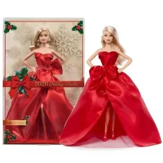 Barbie: Signature Holiday 2026 muñeca de colección rubia 32 cm - Mattel