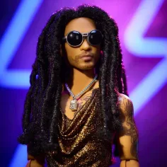 imagen de Barbie: Signature Kenbassadors Lenny Kravitz muñeca de colección 33cm - Mattel 3