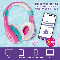 imagen de Barbie Sound Your Style set con auriculares y micrófono - Lisciani 2