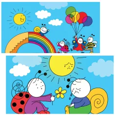 imagen de Bartos Erika: Bogyó y Babóca 1. - La película de diapositivas del arcoíris 2