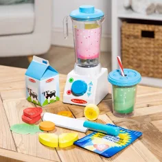 imagen de Batidora de smoothie de madera con accesorios - Melissa & Doug 6