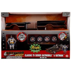 Batman: Clásico Animado TV Batmóvil automóvil de metal ensamblable 1/24 - Simba Toys
