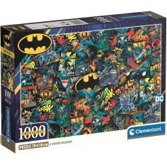 Batman rompecabezas imposible de 1000 piezas 70x50cm - Clementoni