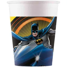 Batman vaso de papel set de 8 unidades 200ml