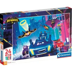 Batwheels rompecabezas maxi supercolor de 24 piezas - Clementoni