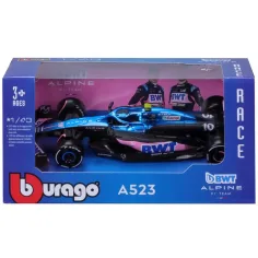 imagen de Bburago: Alpine A523 coche de carreras de metal modelo 1/43 4