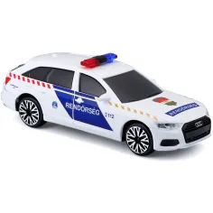 imagen de Bburago: Audi A6 coche de policía húngaro con sirena 1/43 3