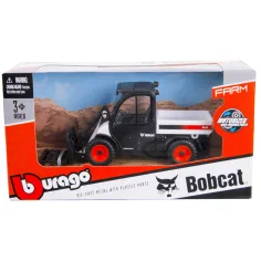 Bburago - Bobcat con elevador de horquilla de 10 cm