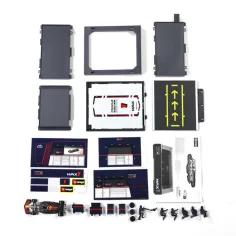 imagen de Bburago: Coche de carrera F1 - Red Bull RB21 Pit / Max Verstappen 1/43 3