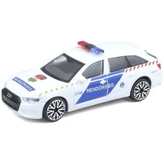 Bburago: Coche de Policía Húngaro Audi A6 Avant 1:43
