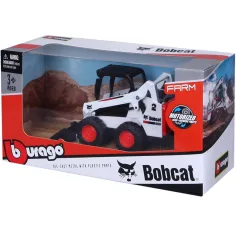 Bburago: Excavadora Bobcat - 10cm