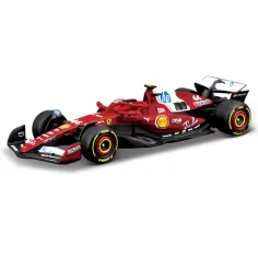 Bburago: Ferrari SF-25 F1(2025) coche de carreras modelo de metal 1/64 (Lewis Hamilton #44)