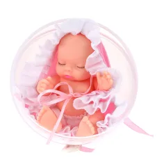 imagen de BEAU Baby muñeca durmiendo sorpresa en bola en dos versiones 8,5cm 1ud 3