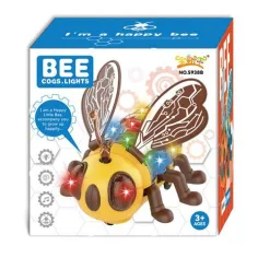 Bee la feliz abeja con luz y función de movimiento 17cm