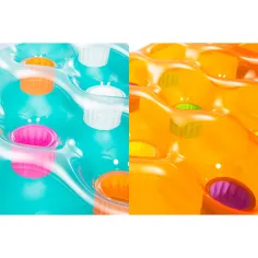 imagen de Bestway: Colchoneta inflable con portavasos de colores en varios colores 1ud 173x64x16cm 2