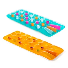 Bestway: Colchoneta inflable con portavasos de colores en varios colores 1ud 173x64x16cm