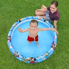 imagen de Bestway: Disney Junior® Mickey Mouse piscina inflable Ø 122 x 25 cm 5