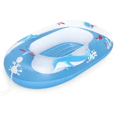 Bestway: Divertido bote de delfín para bebés 102x69cm