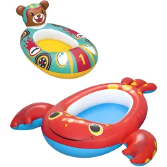 Bestway: Divertido bote inflable para bebés en dos versiones de 109 cm