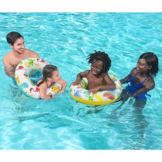 imagen de Bestway: Divertido flotador de piscina con diseño tropical en dos versiones de 61cm 1ud 4