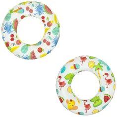 Bestway: Divertido flotador de piscina con diseño tropical en dos versiones de 61cm 1ud